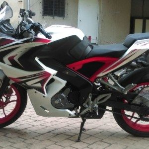 Bajaj Pulsar Rs Custom Paintjob