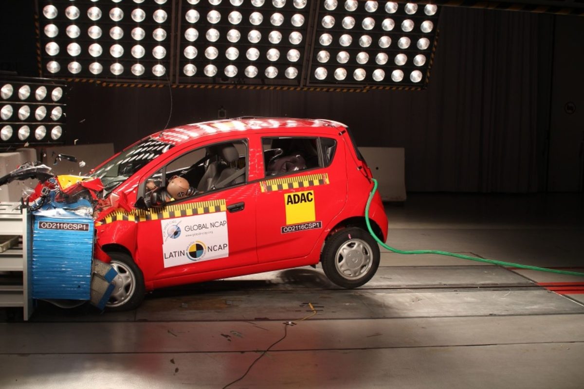 Chevrolet Beat Crash test