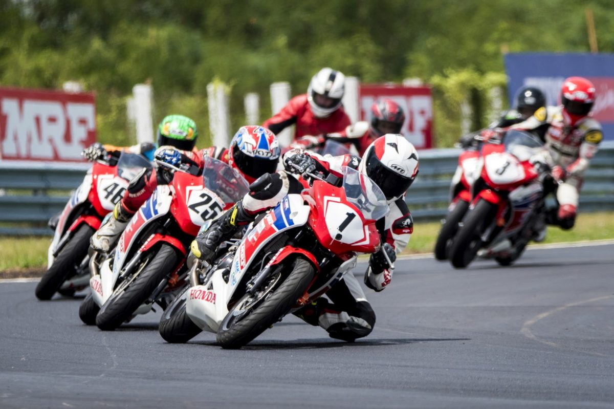 Honda One Make Race Racers In Action
