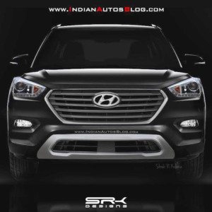 Hyundai Creta facelift render