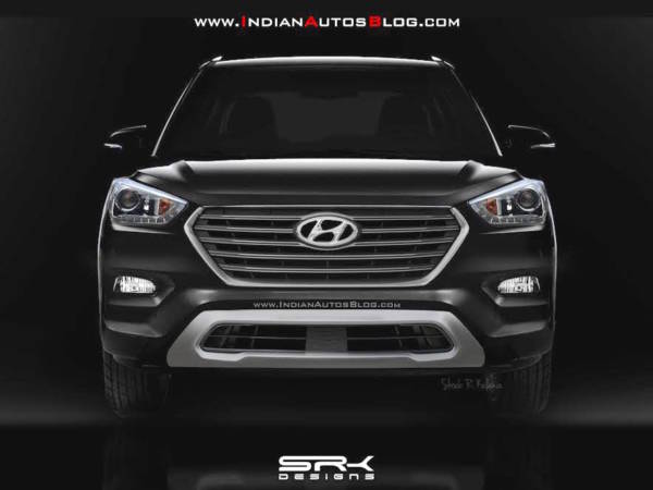 Hyundai Creta facelift render