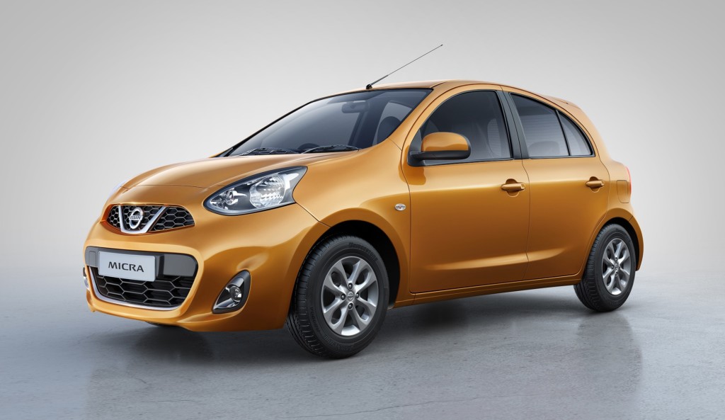 Image- Nissan Micra in new Sunshine Orange Colour