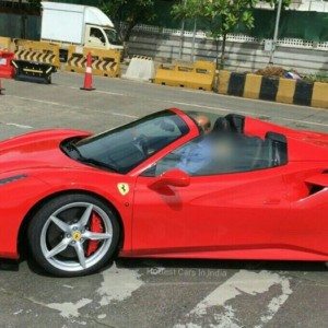 Indias first Ferrari  Spider