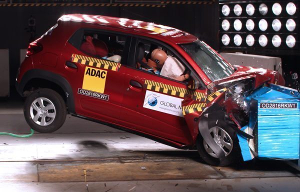 Kwid Global NCAP crash test result