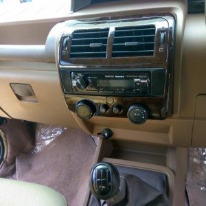 Mahindra Bolero Power dashboard