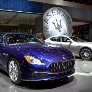 Maserati Paris Motor Show Quattroporte GranLusso Ghibli