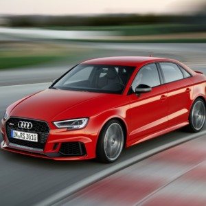 New Audi RS sedan Paris Motor Show