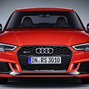 New Audi RS sedan Paris Motor Show