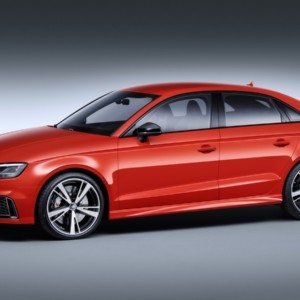 New Audi RS sedan Paris Motor Show