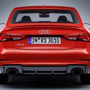 New Audi RS sedan Paris Motor Show