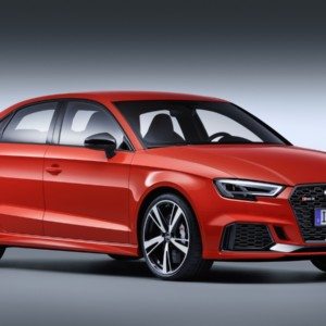 New Audi RS sedan Paris Motor Show