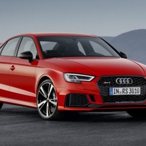 New Audi RS sedan Paris Motor Show