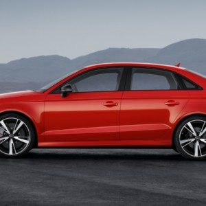 New Audi RS sedan Paris Motor Show