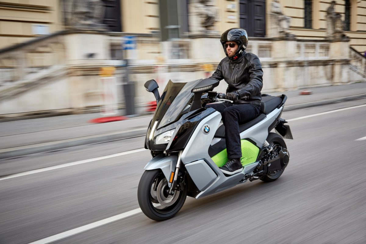 New BMW C Evolution Electric Scooter