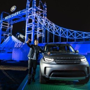 New Land Rover Discovery Launch LEGO Structure