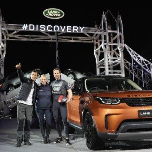 New Land Rover Discovery Launch LEGO Structure