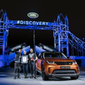 New Land Rover Discovery Launch LEGO Structure