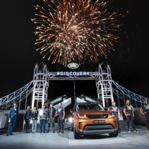 New Land Rover Discovery Launch LEGO Structure