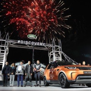 New Land Rover Discovery Launch LEGO Structure