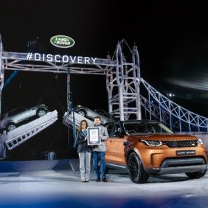 New Land Rover Discovery Launch LEGO Structure