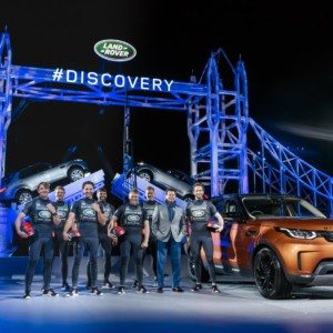 New Land Rover Discovery Launch LEGO Structure