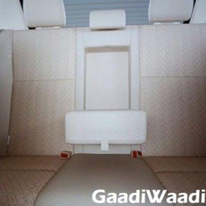New Toyota Etios facelift back seat