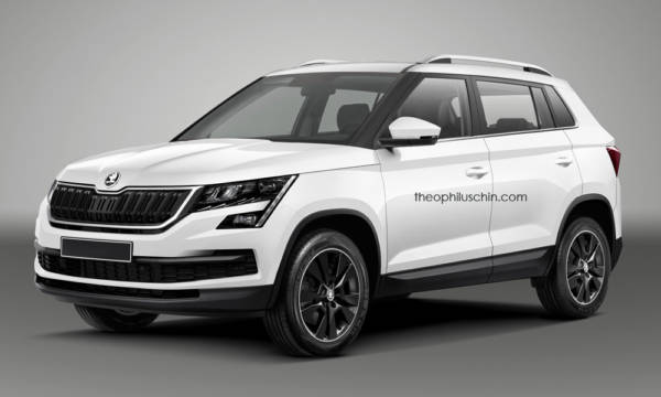 Next gen Skoda Yeti render