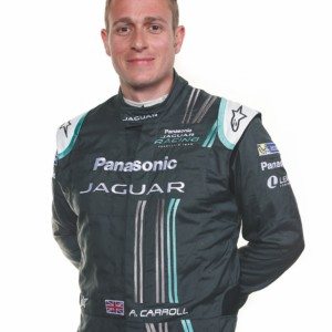 Panasonic Jaguar Racing Driver Adam Carroll