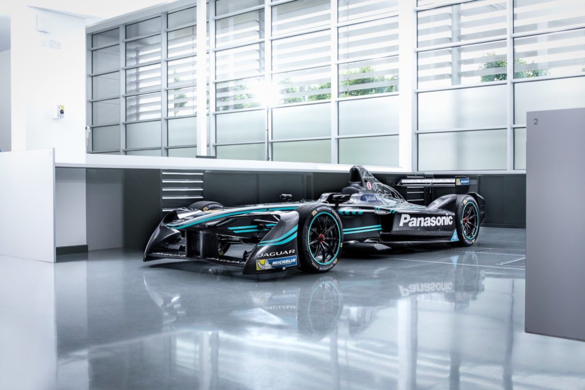 Panasonic Jaguar Racing I Type Formula E car