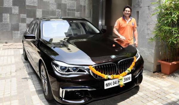 Sachin Tendulkar BMW  series Li M Sport