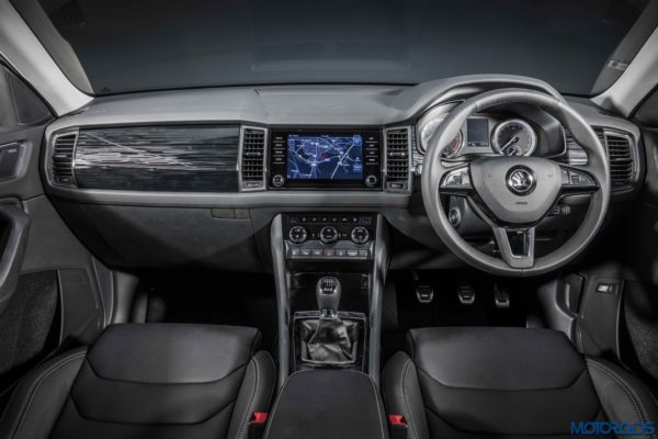 Skoda Kodiaq official dashboard