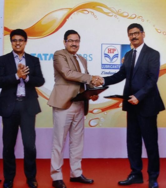 Tata Motors and Hindustan Petroleum launch HP Tata Motors Genuine Oil