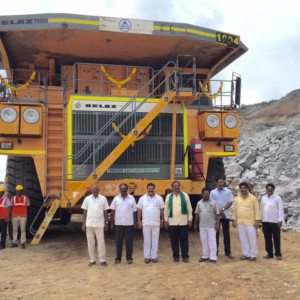 Thriveni Earthmovers Belaz  Indias biggest truck