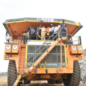Thriveni Earthmovers Belaz  Indias biggest truck