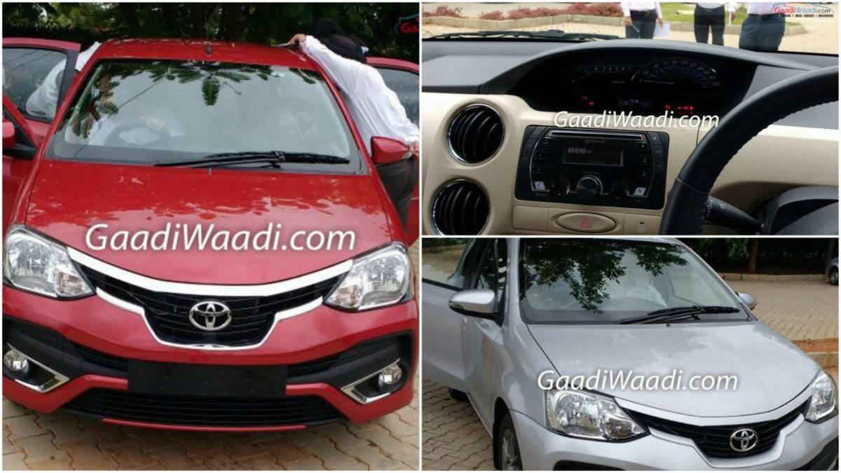 Toyota Etios Liva facelift leaked