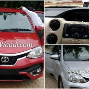 Toyota Etios Liva facelift leaked