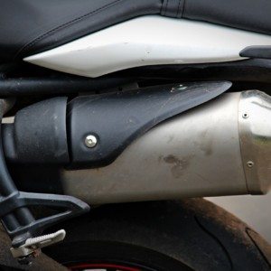 Triumph Speed Triple  exhausts