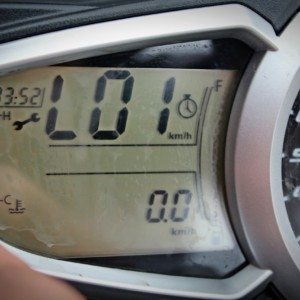 Triumph Speed Triple  instrument cluster