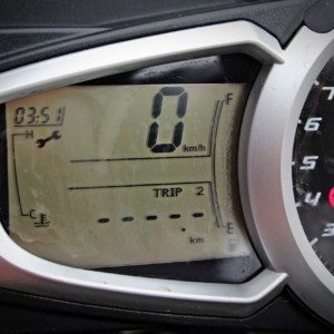 Triumph Speed Triple  instrument cluster