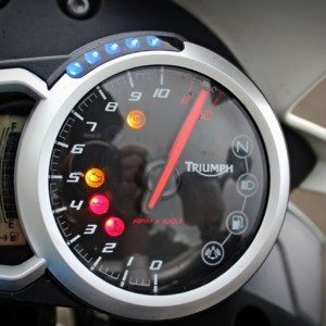 Triumph Speed Triple  instrument cluster