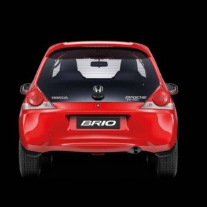 Honda Brio rear profile
