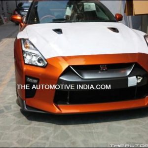 Nissan GT R spied in India