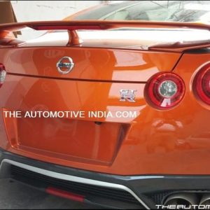 Nissan GT R spied in India