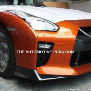 Nissan GT R spied in India