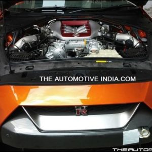 Nissan GT R spied in India