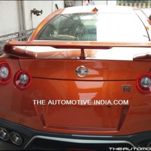 Nissan GT R spied in India