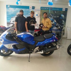 Suzuki Hayabusa Delhi customer