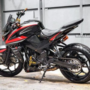 Custom Bajaj Pulsar  NS Kawasaki Z Design