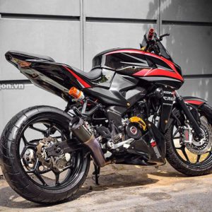 Custom Bajaj Pulsar  NS Kawasaki Z Design