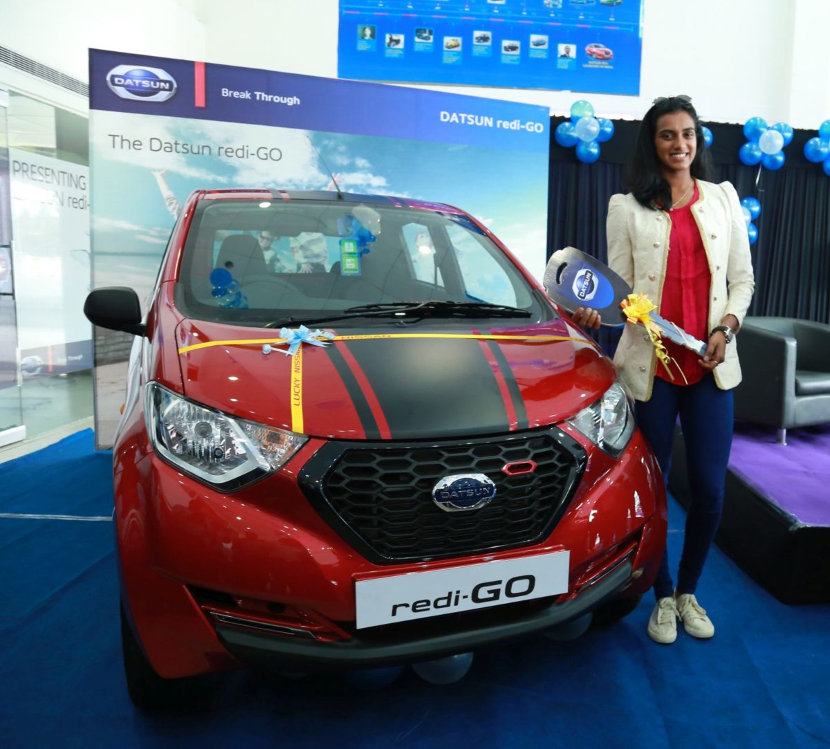 Datsun redi GO Sport for PV Sindhu